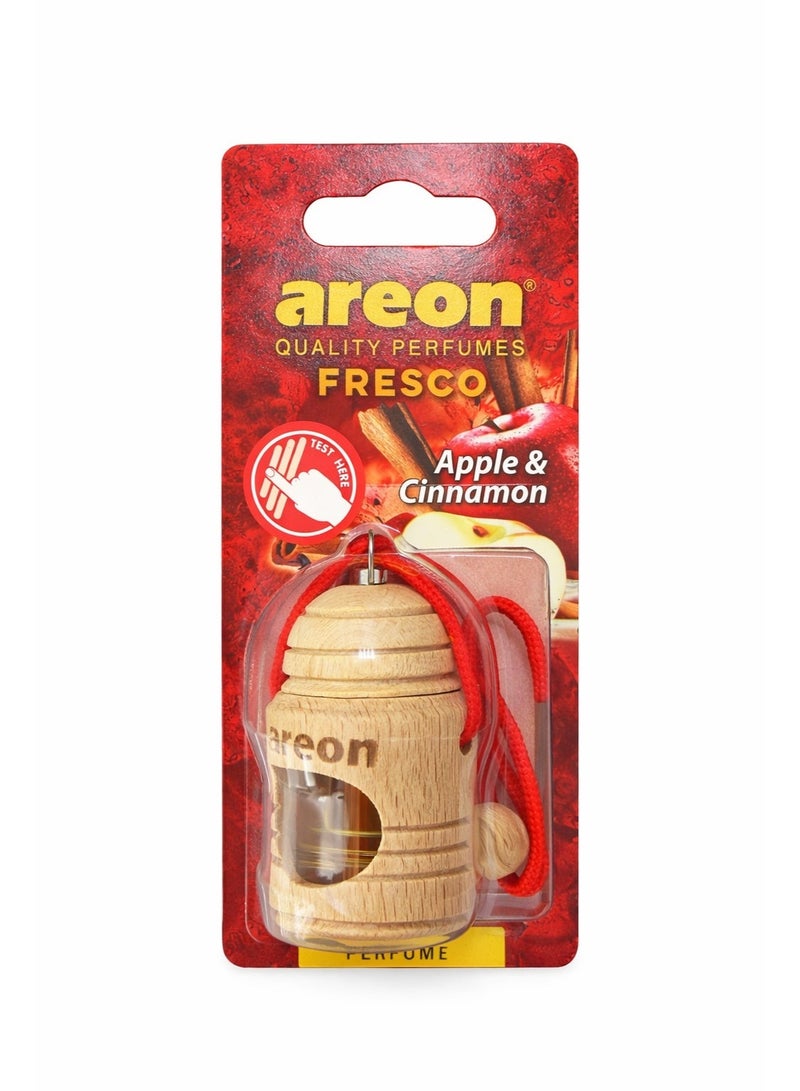 أريون معطر جو معلق Areon Fresco برائحة التفاح والقرفة - Image 2